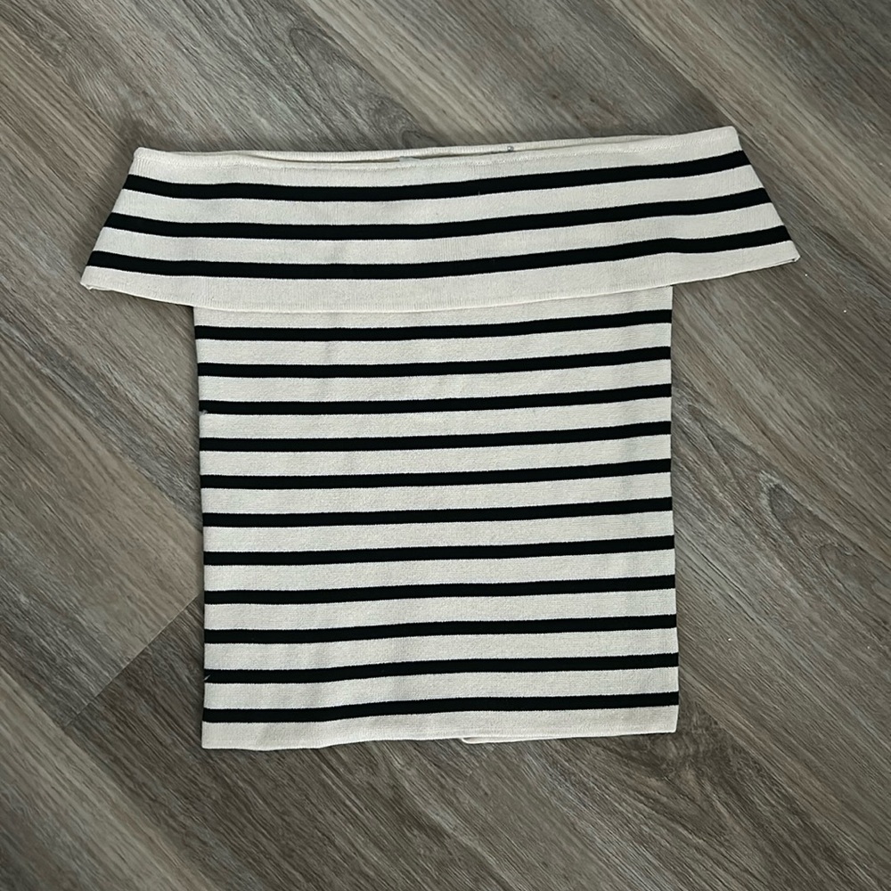 Zara off the shoulder top